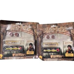 Harry Potter Makeup Kit New Sealed Vintage 2001 Contains Latex Scar Lot Of 2